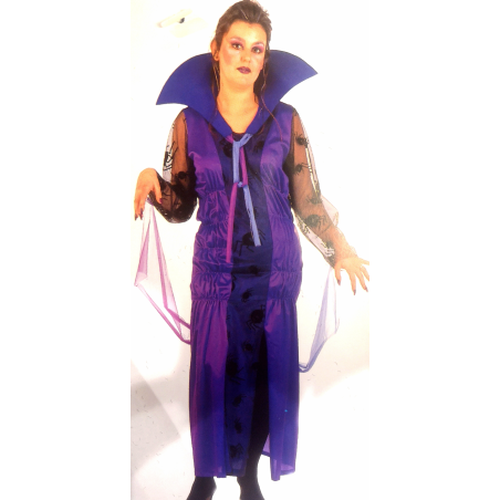 Disfraz de Vampiresa Morado para Mujer - Disfraces Halloween Vampiros