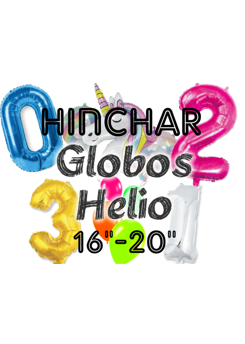 Hinchado Helio 16" a 20"