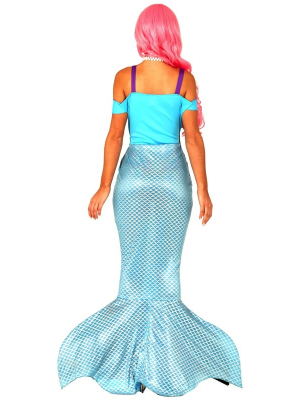 Disfraz de Sirena Azul - Disfraces de La Sirenita Adultos
