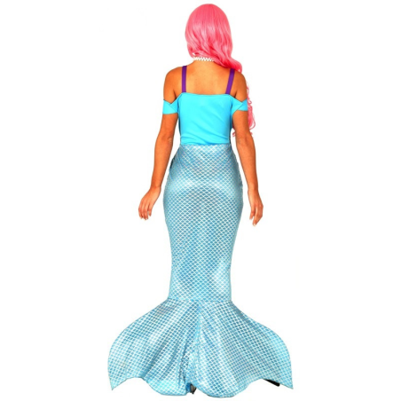Disfraz de Sirena Azul