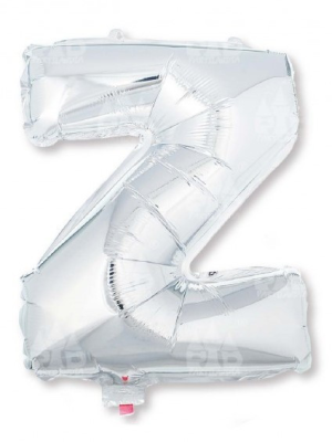 Globo Plata Letra C 16"