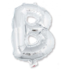 Globo Plata Letra C 16"