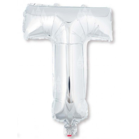 Globo Plata Letra C 16"