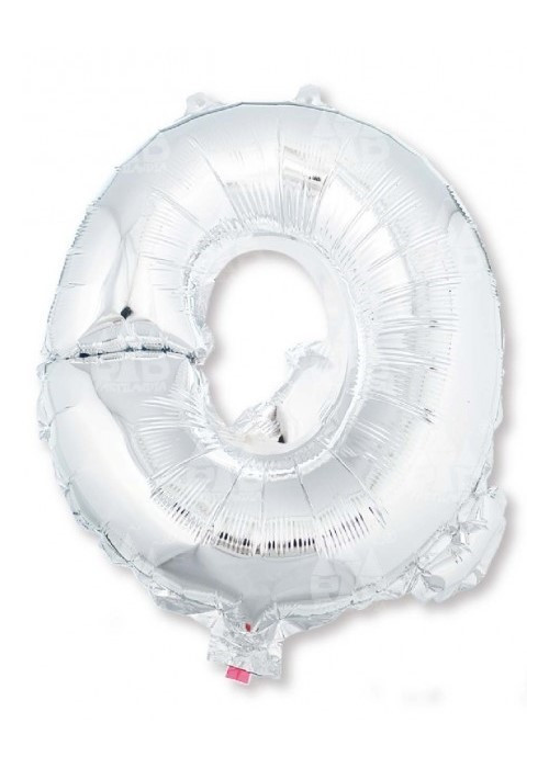 Globo Plata Letra C 16"