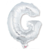 Globo Plata Letra C 16"
