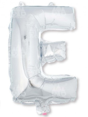 Globo Plata Letra C 16"
