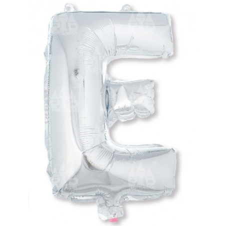 Globo Plata Letra C 16"