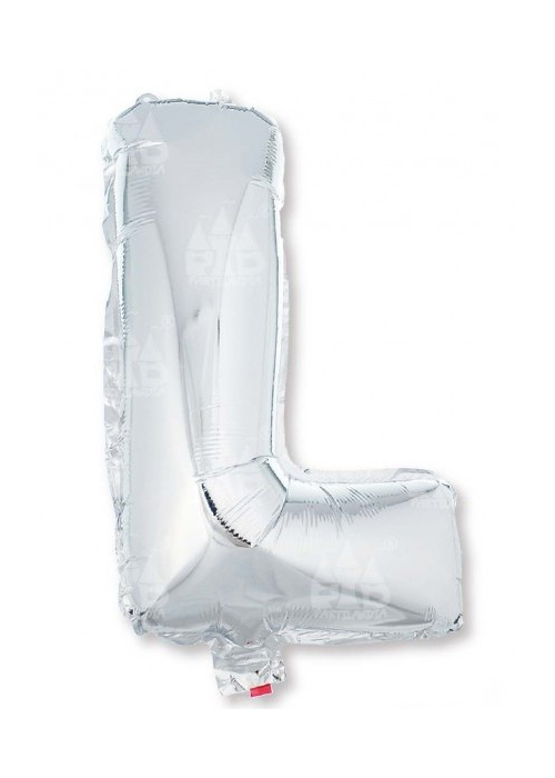 Globo Plata Letra C 16"