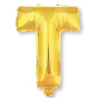 Globo Letra Oro T 16 - Globos de Letras Metalizados