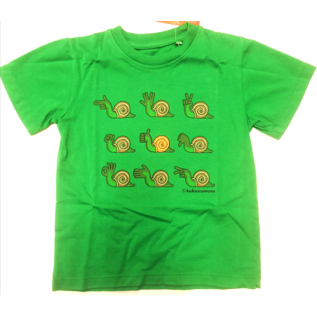 Camiseta Kukuxumusu Snail Infantil - Camisetas Kukuxumusu