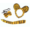 Orejas de Tigre, Cola y Pajarita - Complementos de Animales