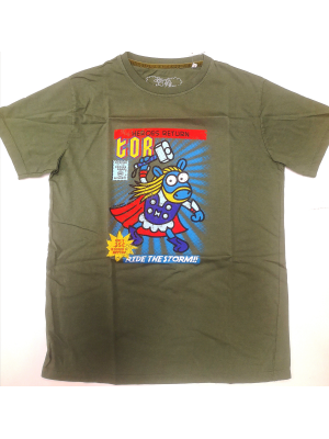 Camiseta Kukuxumusu Heroes Return Tor