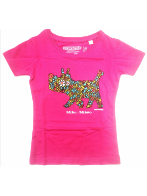 Camiseta Kukuxumusu Chucho Niña - Camisetas Kukuxumusu