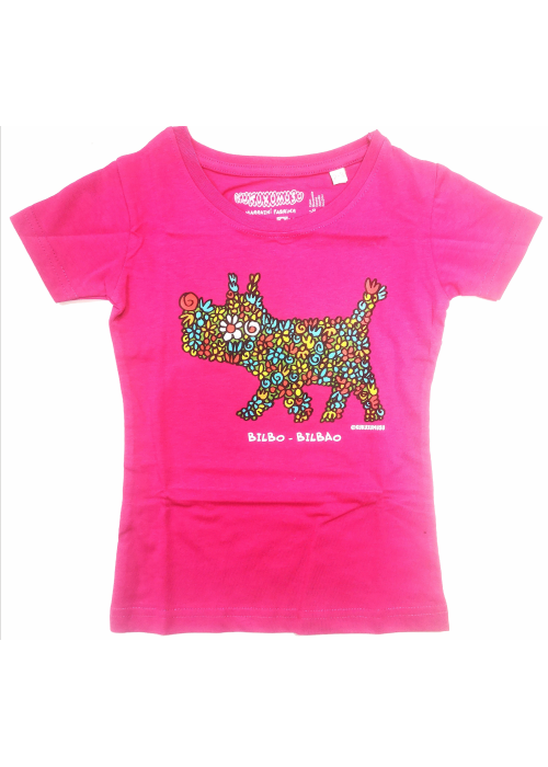Camiseta Kukuxumusu Chucho Niña - Camisetas Kukuxumusu
