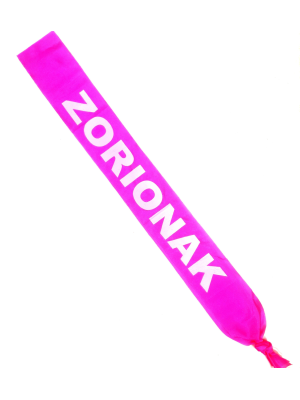 Banda Zorionak Rosa - Decoracion de Cumpleaños de Zorionak
