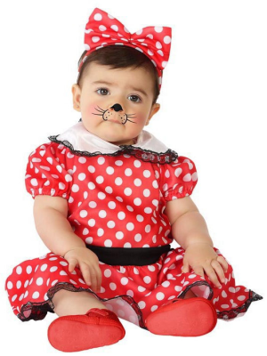 Disfraz de Ratita de Cuento Bebe - Disfraces de Raton Animado Bebe