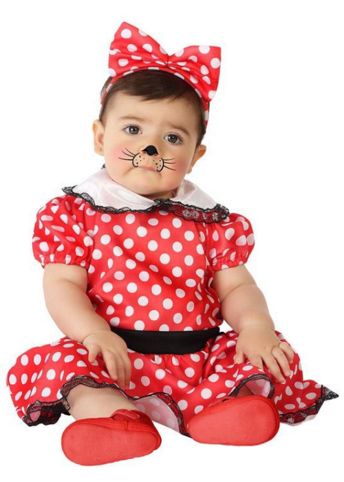 Disfraz de Ratita de Cuento Bebe - Disfraces de Raton Animado Bebe