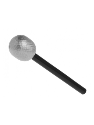 Microfono Plateado - Instrumentos Musicales