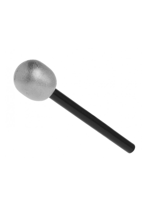 Microfono Plateado - Instrumentos Musicales