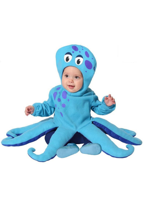 Disfraz de Pulpo Azul Bebe - Disfraces de Animales Bebes
