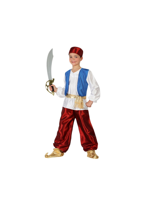 Disfraz de Aladino Azul Infantil - Disfraces de Arabe para Niño