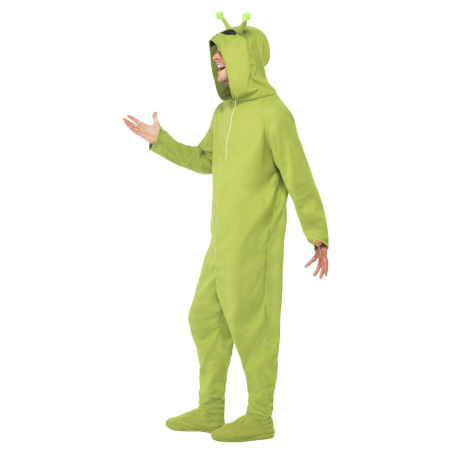 Disfraz de Alien Verde Pijama - Disfraces del Espacio para  Hombre