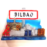 Iman 7cm Bilbao Señal - Imanes Souvenirs