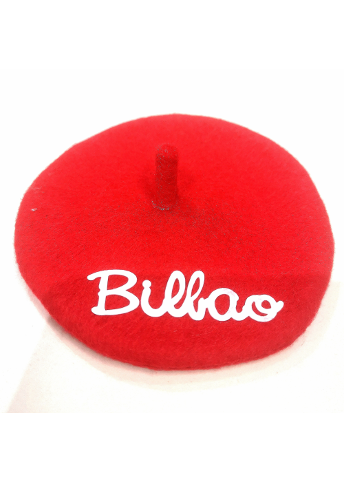 Iman 7cm Txapela Roja Bilbao - Imanes Souvenirs