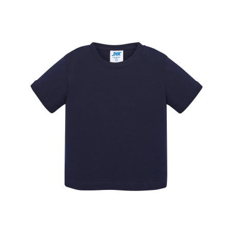 Camiseta Azul Marino Manga Corta Bebe - Camisetas y Polos
