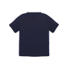 Camiseta Azul Marino Manga Corta Bebe - Camisetas y Polos