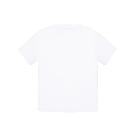 Camiseta Blanca Manga Corta Bebe - Camisetas y Polos