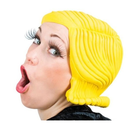 Peluca Latex Mujer - Pelucas