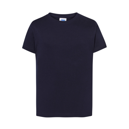 Camiseta Azul Marino Manga Corta Niña - Blusas y Camisetas Regionales Niña