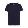 Camiseta Azul Marino Manga Corta Niña - Blusas y Camisetas Regionales Niña