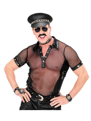 Camiseta de Red Rockero - Disfraces de Rock y Punk para Hombres