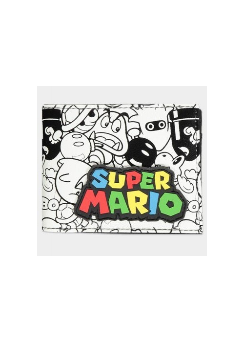 Cartera Super Mario AOP Bifold Wallet Nintendo - Regalos de Nintendo