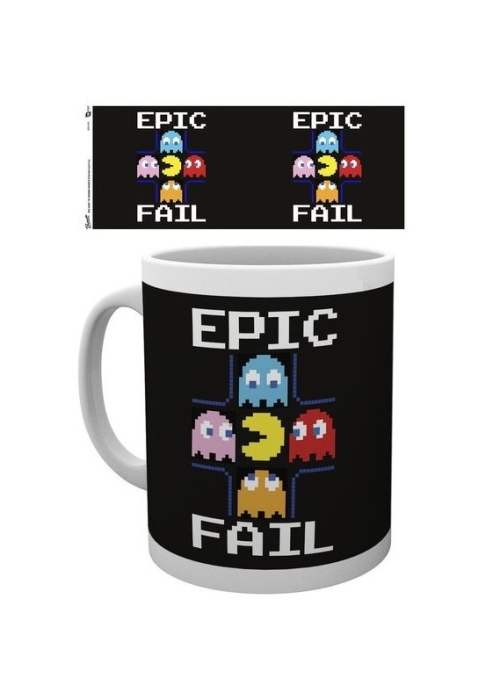 Taza Pac-Man Epic Fail - Tazas y Vasos Frikis