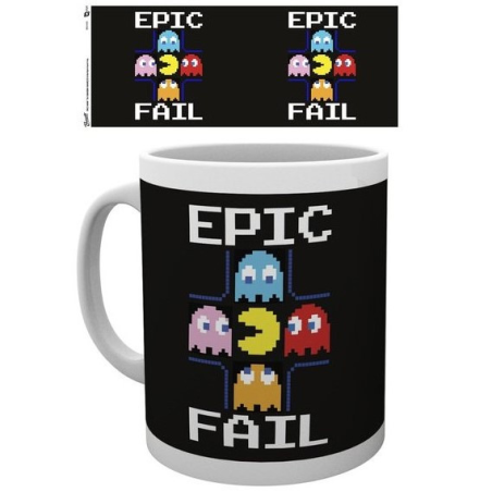 Taza Pac-Man Epic Fail - Tazas y Vasos Frikis