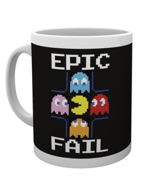 Taza Pac-Man Epic Fail - Tazas y Vasos Frikis