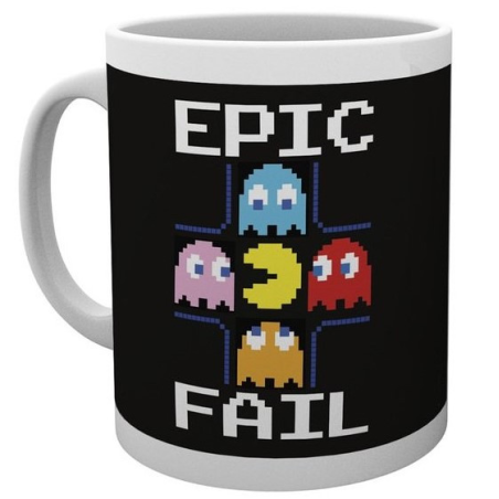 Taza Pac-Man Epic Fail - Tazas y Vasos Frikis
