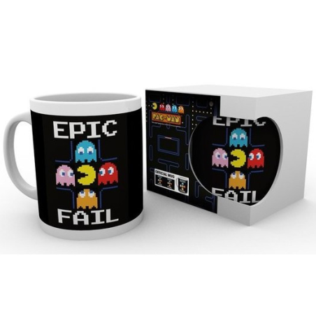 Taza Pac-Man Epic Fail - Tazas y Vasos Frikis