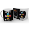 Taza Pac-Man Epic Fail - Tazas y Vasos Frikis