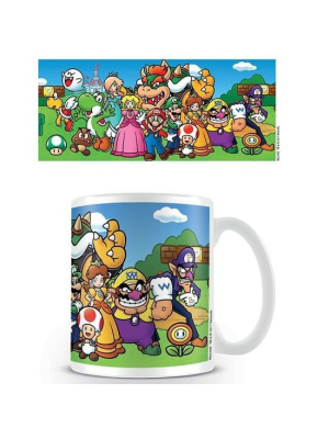 Taza Super Mario Bros - Personajes - Tazas y Vasos Frikis