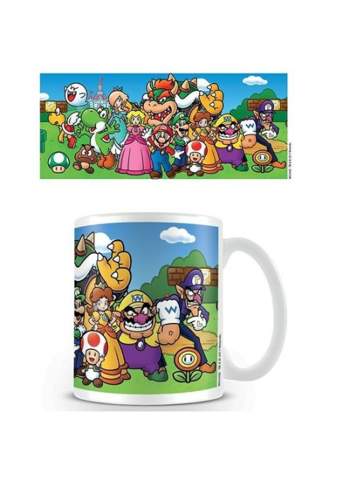 Taza Super Mario Bros - Personajes - Tazas y Vasos Frikis