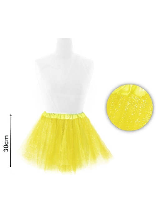 Tutu Purpurina Amarillo 31cm - Faldas y Pantalones