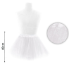 Tutu Purpurina Blanco 40cm - Faldas y Pantalones