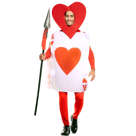 Disfraz de As de Corazones - Disfraces de Alicia Adultos