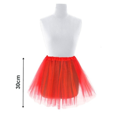 Tutu Rojo 30cm - Faldas y Pantalones
