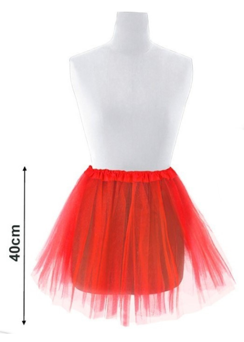 Tutu Rojo 40cm - Faldas y Pantalones