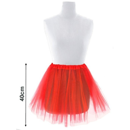 Comprar Tutú Vermell 40 cm per només 4.50€ – vestit de Botiga en línia